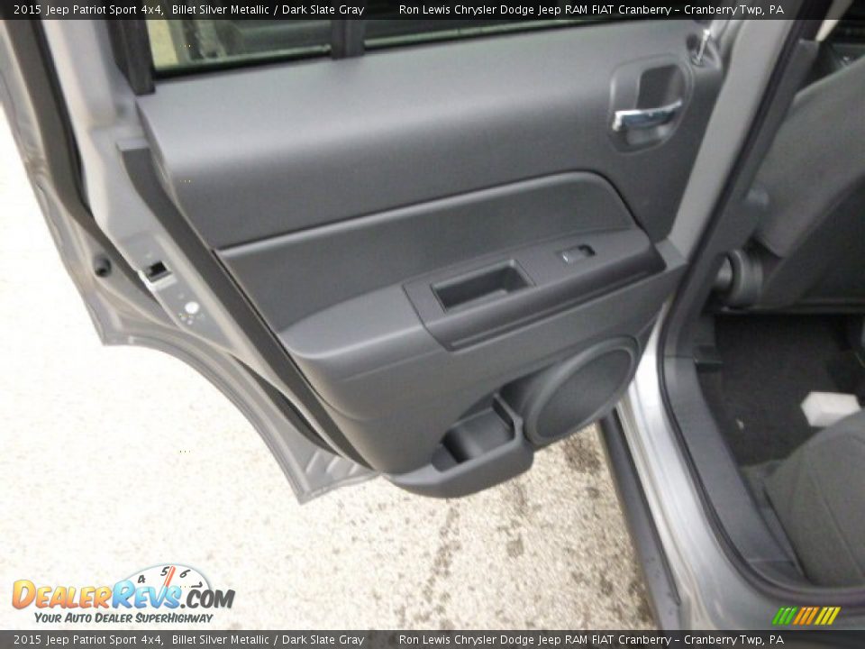 2015 Jeep Patriot Sport 4x4 Billet Silver Metallic / Dark Slate Gray Photo #13