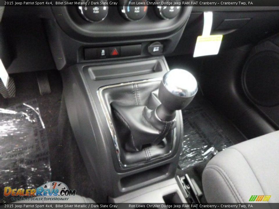 2015 Jeep Patriot Sport 4x4 Billet Silver Metallic / Dark Slate Gray Photo #17