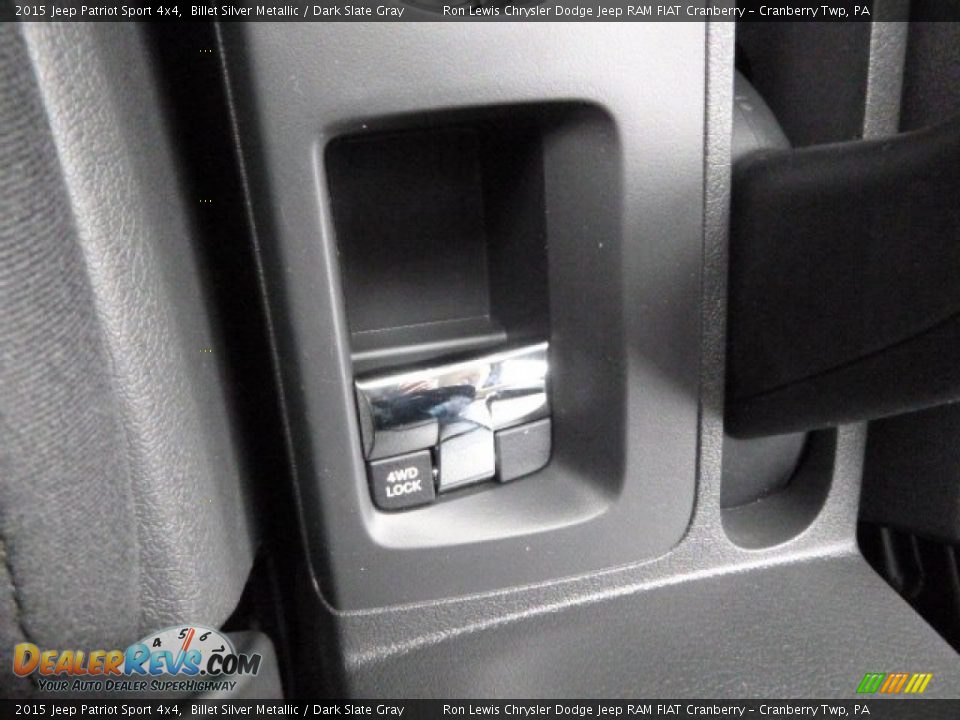 2015 Jeep Patriot Sport 4x4 Billet Silver Metallic / Dark Slate Gray Photo #18