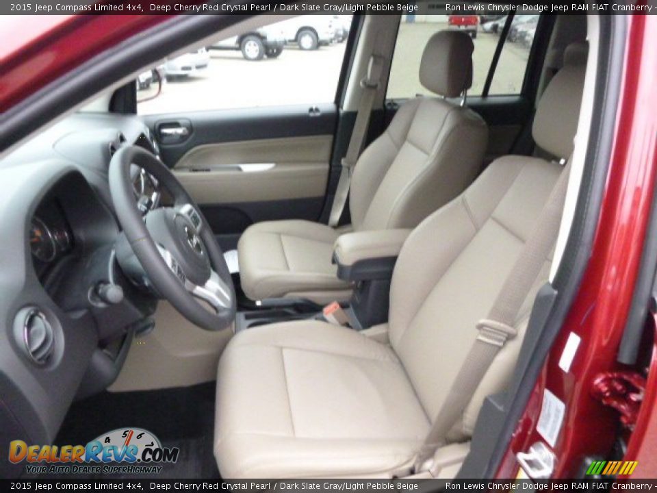 Front Seat of 2015 Jeep Compass Limited 4x4 Photo #10