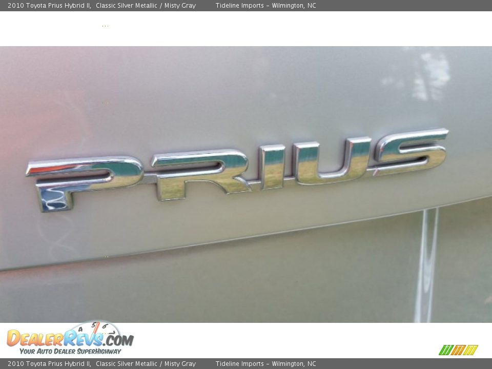 2010 Toyota Prius Hybrid II Classic Silver Metallic / Misty Gray Photo #19