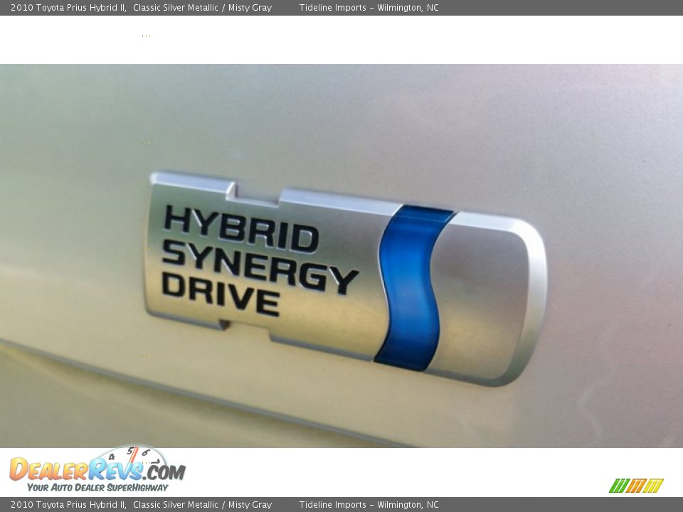 2010 Toyota Prius Hybrid II Classic Silver Metallic / Misty Gray Photo #20
