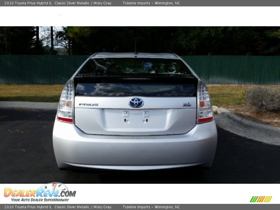 2010 Toyota Prius Hybrid II Classic Silver Metallic / Misty Gray Photo #27