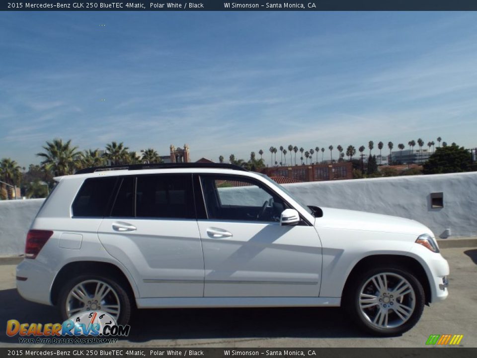 2015 Mercedes-Benz GLK 250 BlueTEC 4Matic Polar White / Black Photo #3