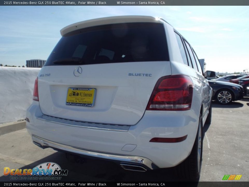 2015 Mercedes-Benz GLK 250 BlueTEC 4Matic Polar White / Black Photo #4