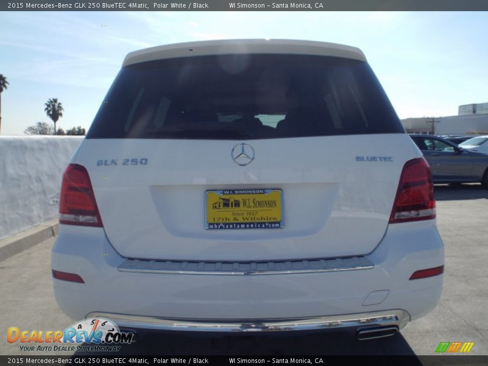 2015 Mercedes-Benz GLK 250 BlueTEC 4Matic Polar White / Black Photo #5