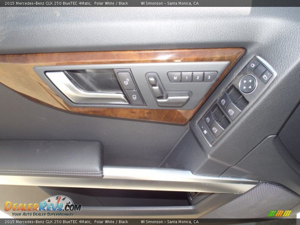 2015 Mercedes-Benz GLK 250 BlueTEC 4Matic Polar White / Black Photo #6