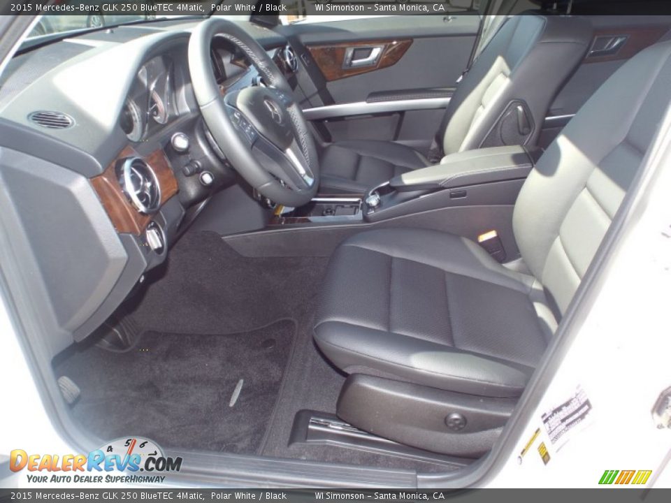 2015 Mercedes-Benz GLK 250 BlueTEC 4Matic Polar White / Black Photo #7