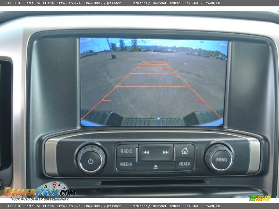 2015 GMC Sierra 1500 Denali Crew Cab 4x4 Onyx Black / Jet Black Photo #12