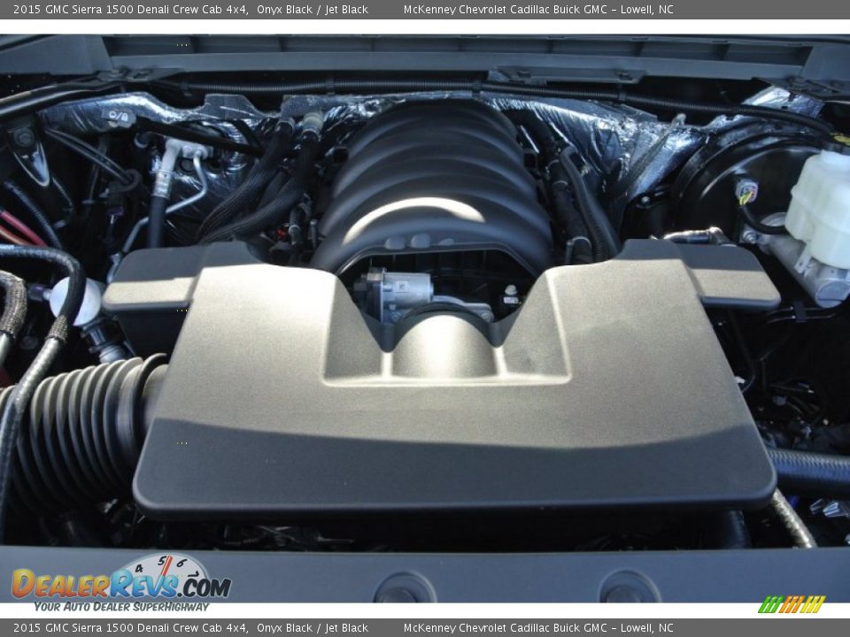 2015 GMC Sierra 1500 Denali Crew Cab 4x4 Onyx Black / Jet Black Photo #21