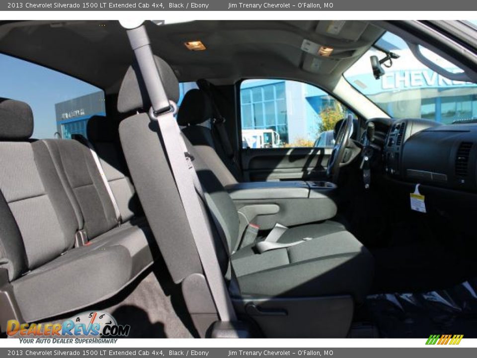 2013 Chevrolet Silverado 1500 LT Extended Cab 4x4 Black / Ebony Photo #9