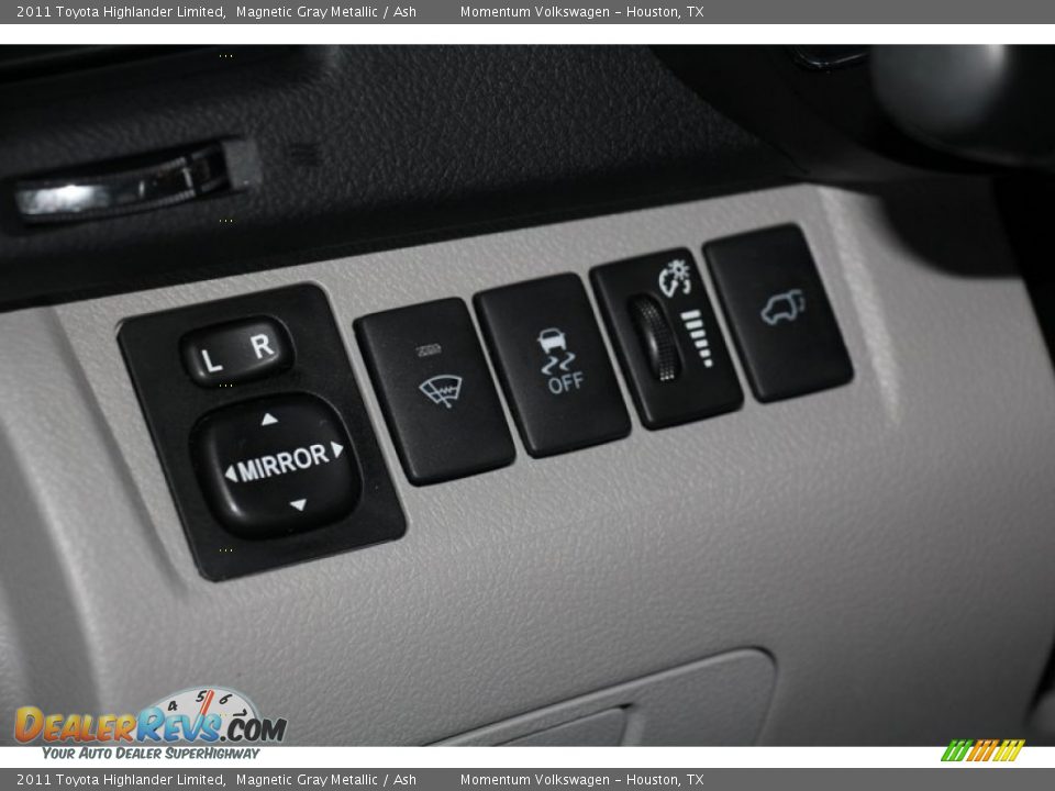 2011 Toyota Highlander Limited Magnetic Gray Metallic / Ash Photo #14