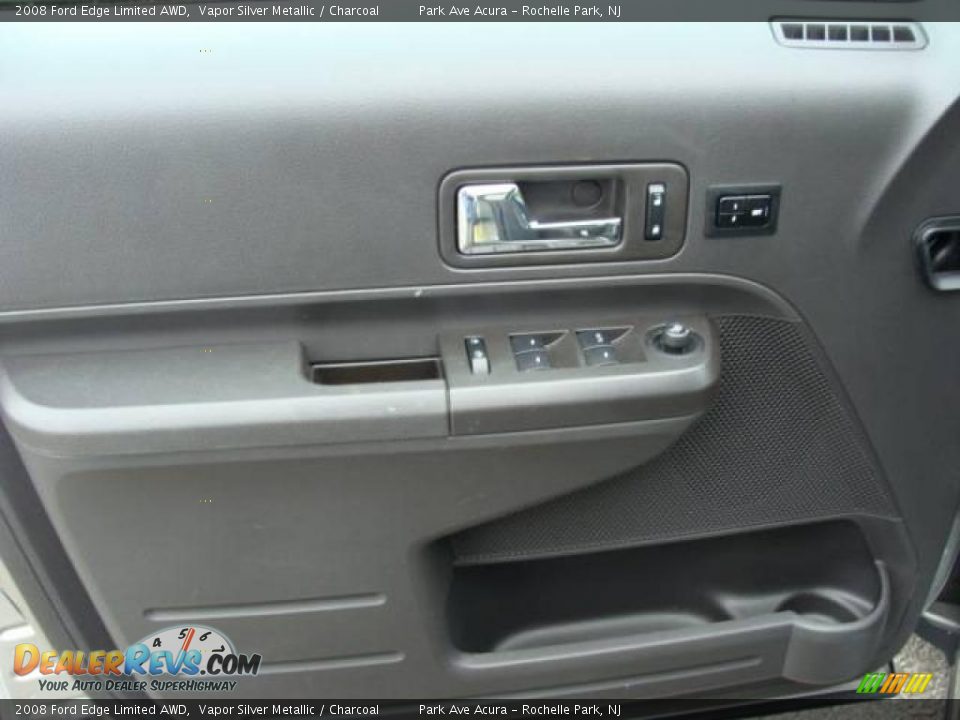 2008 Ford Edge Limited AWD Vapor Silver Metallic / Charcoal Photo #7