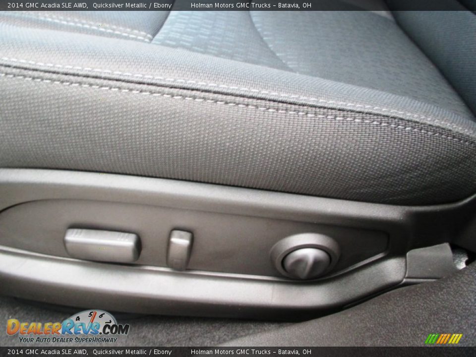 2014 GMC Acadia SLE AWD Quicksilver Metallic / Ebony Photo #6