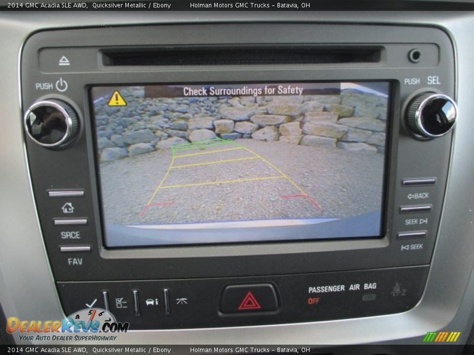 2014 GMC Acadia SLE AWD Quicksilver Metallic / Ebony Photo #11