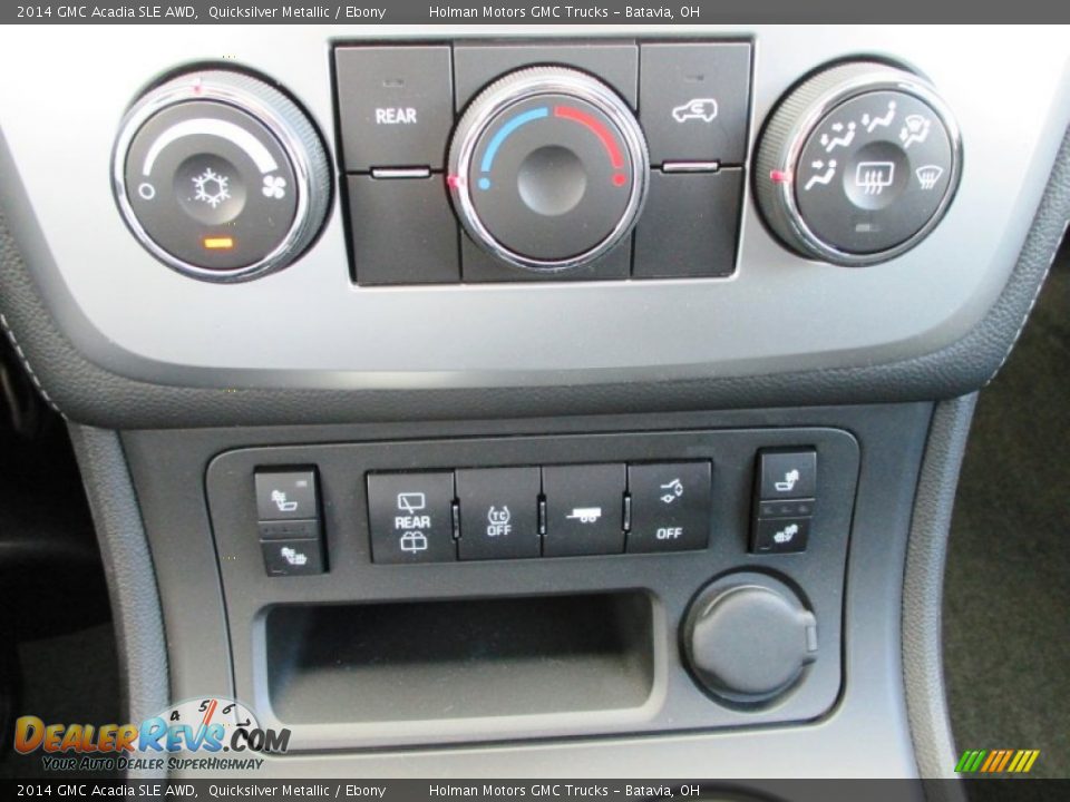 2014 GMC Acadia SLE AWD Quicksilver Metallic / Ebony Photo #12