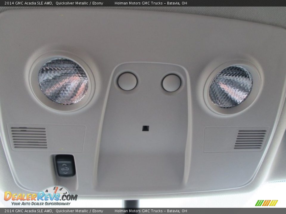 2014 GMC Acadia SLE AWD Quicksilver Metallic / Ebony Photo #21
