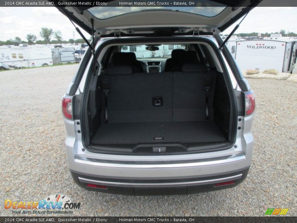 2014 GMC Acadia SLE AWD Quicksilver Metallic / Ebony Photo #27