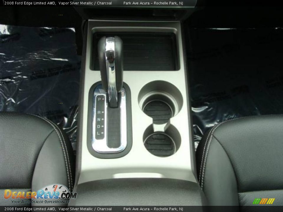 2008 Ford Edge Limited AWD Vapor Silver Metallic / Charcoal Photo #13