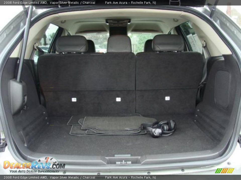 2008 Ford Edge Limited AWD Vapor Silver Metallic / Charcoal Photo #14