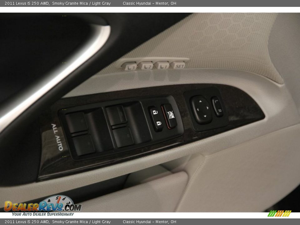 2011 Lexus IS 250 AWD Smoky Granite Mica / Light Gray Photo #5