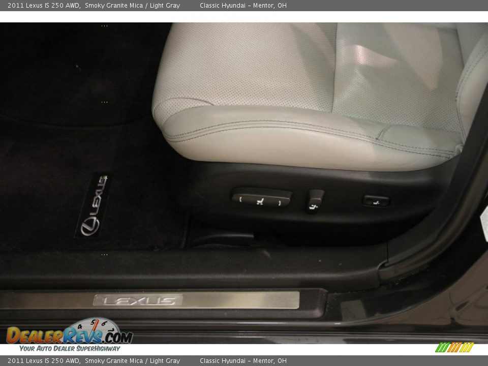 2011 Lexus IS 250 AWD Smoky Granite Mica / Light Gray Photo #6
