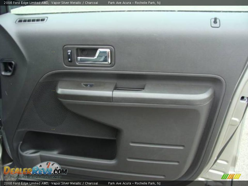2008 Ford Edge Limited AWD Vapor Silver Metallic / Charcoal Photo #18