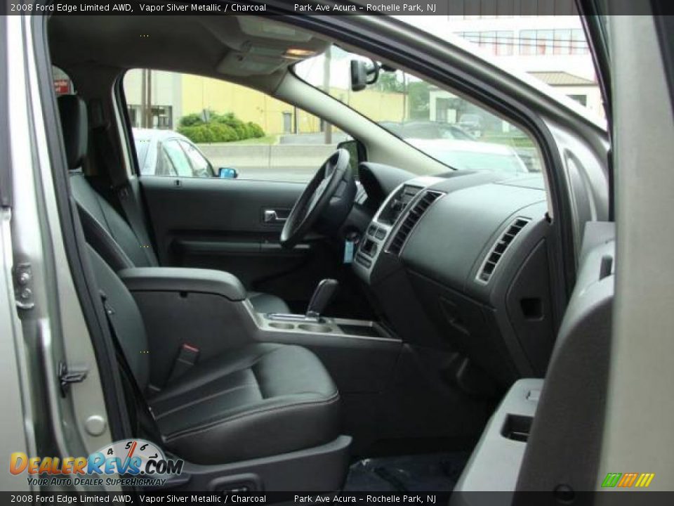 2008 Ford Edge Limited AWD Vapor Silver Metallic / Charcoal Photo #19