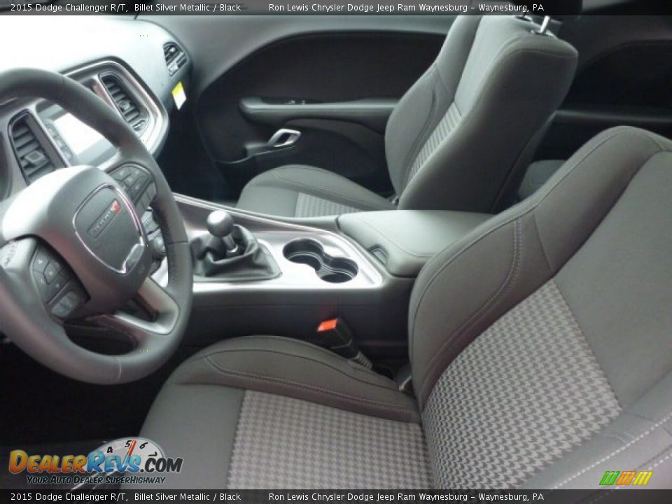 Front Seat of 2015 Dodge Challenger R/T Photo #10