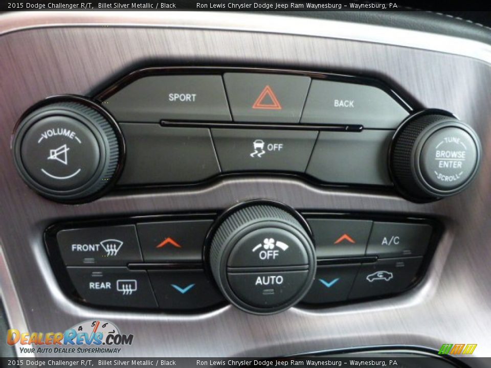 Controls of 2015 Dodge Challenger R/T Photo #19
