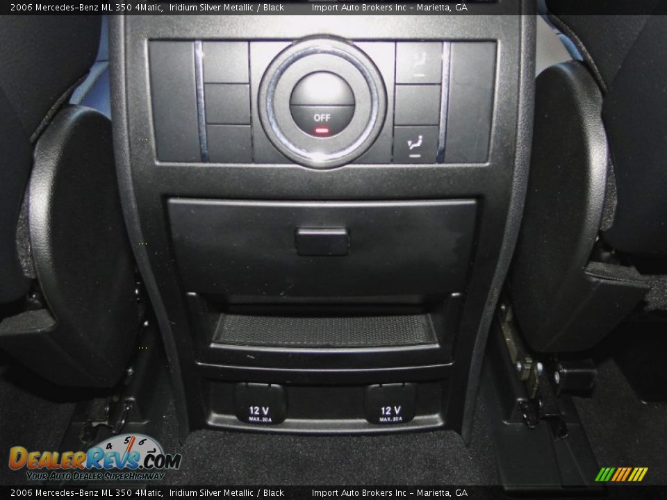 2006 Mercedes-Benz ML 350 4Matic Iridium Silver Metallic / Black Photo #17