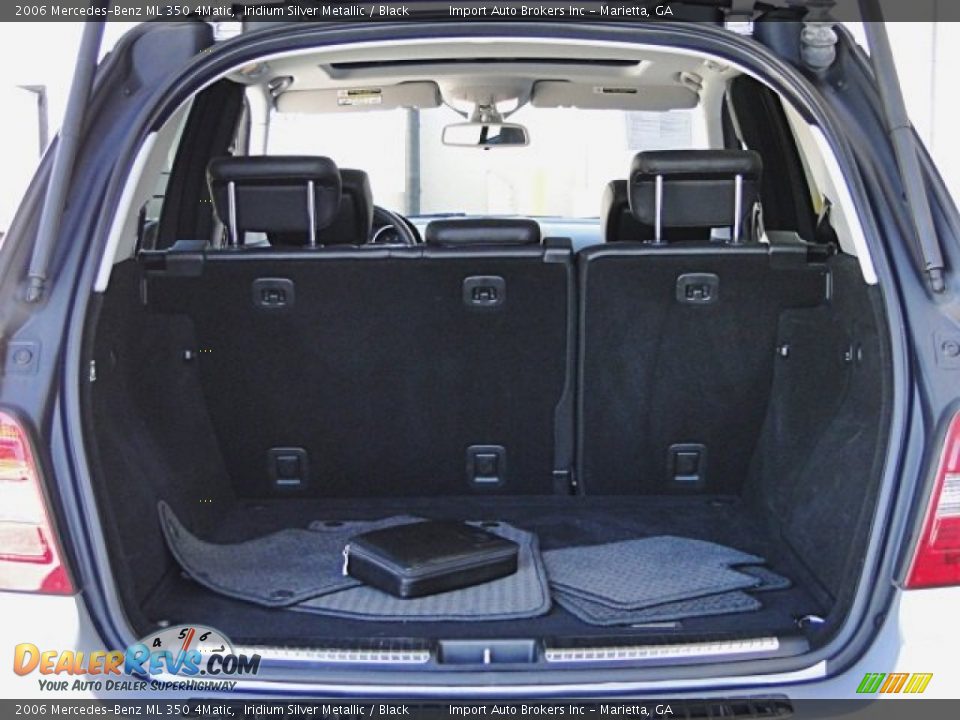 2006 Mercedes-Benz ML 350 4Matic Iridium Silver Metallic / Black Photo #18