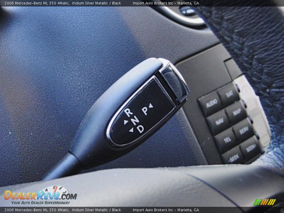 2006 Mercedes-Benz ML 350 4Matic Iridium Silver Metallic / Black Photo #20