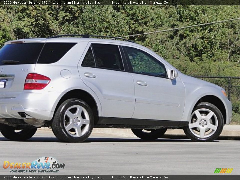 2006 Mercedes-Benz ML 350 4Matic Iridium Silver Metallic / Black Photo #29
