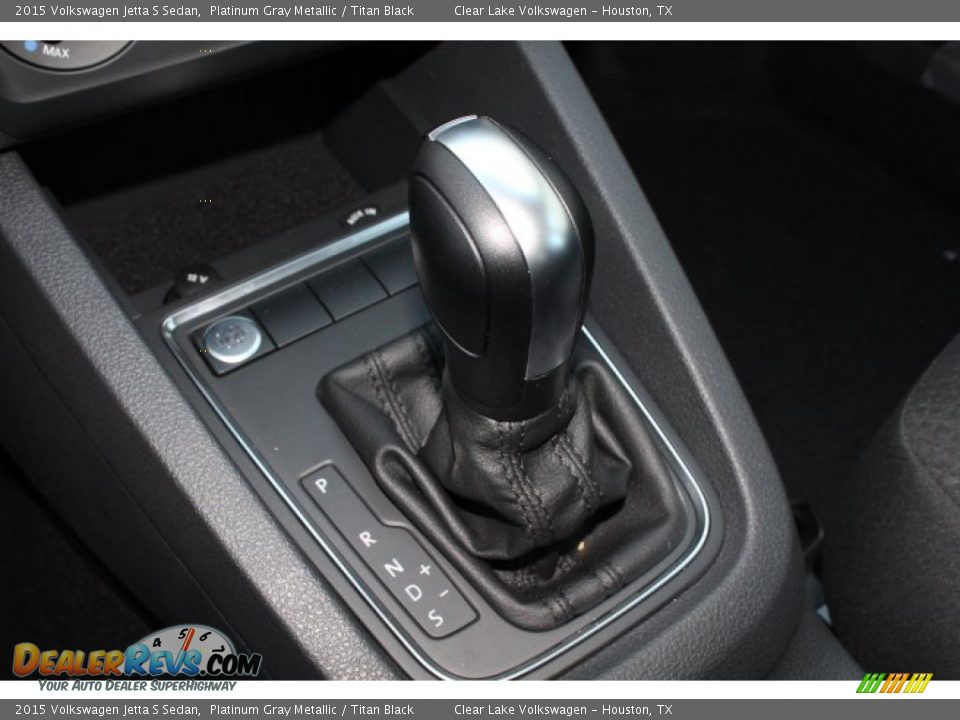 2015 Volkswagen Jetta S Sedan Platinum Gray Metallic / Titan Black Photo #23