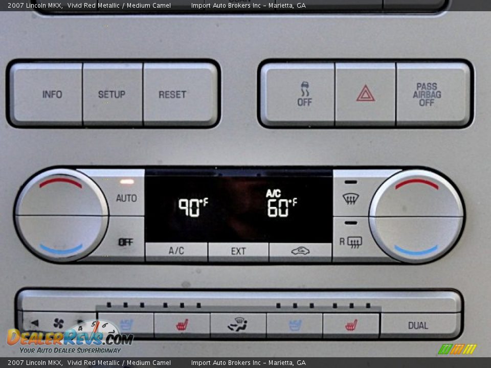 Controls of 2007 Lincoln MKX  Photo #19