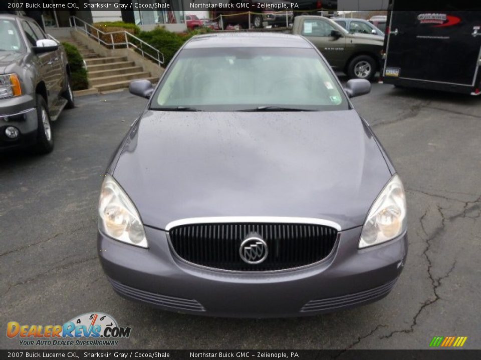 2007 Buick Lucerne CXL Sharkskin Gray / Cocoa/Shale Photo #2