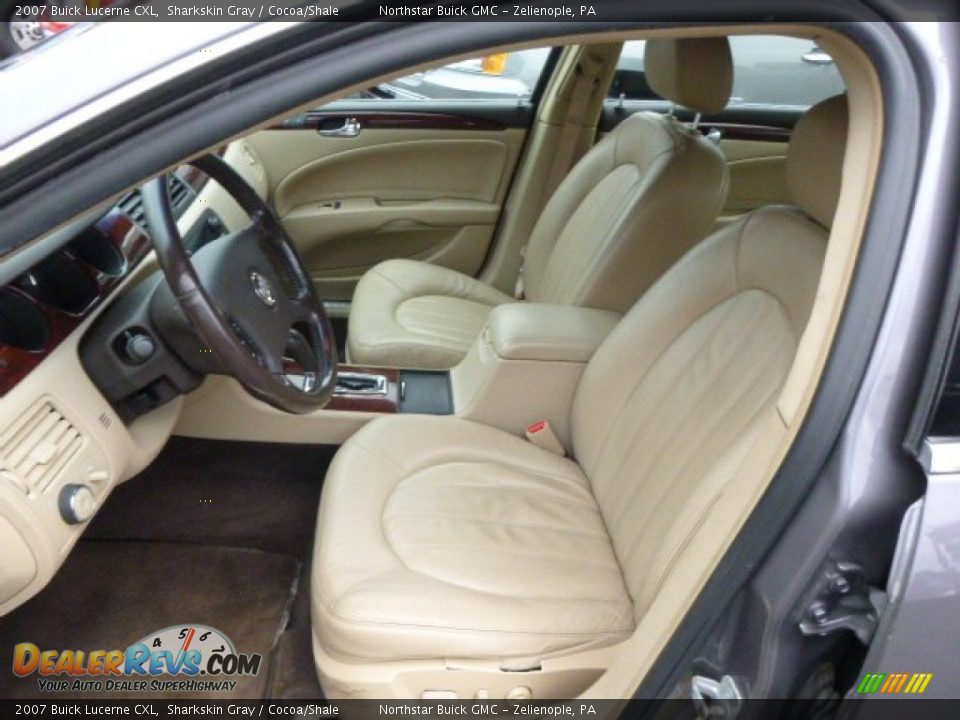 2007 Buick Lucerne CXL Sharkskin Gray / Cocoa/Shale Photo #10