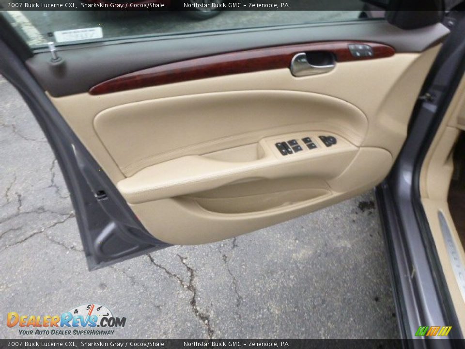 2007 Buick Lucerne CXL Sharkskin Gray / Cocoa/Shale Photo #11