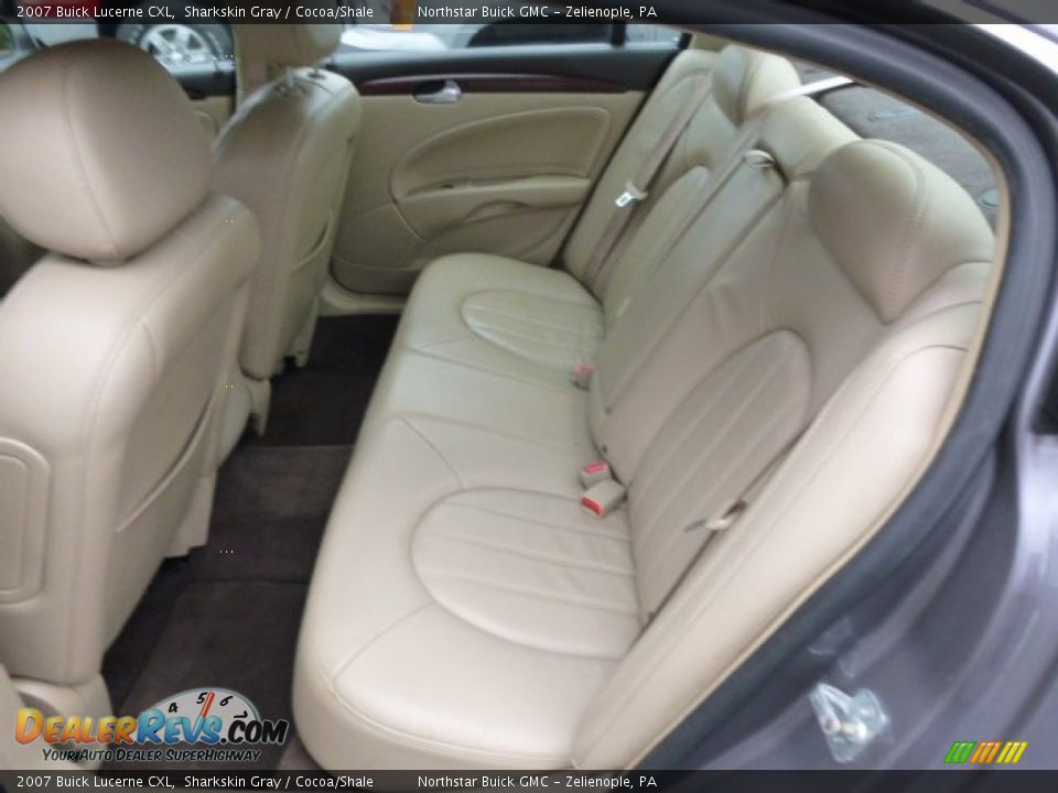 2007 Buick Lucerne CXL Sharkskin Gray / Cocoa/Shale Photo #12