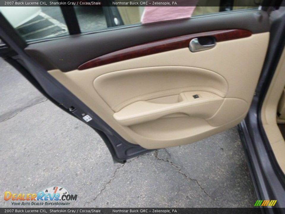 2007 Buick Lucerne CXL Sharkskin Gray / Cocoa/Shale Photo #13