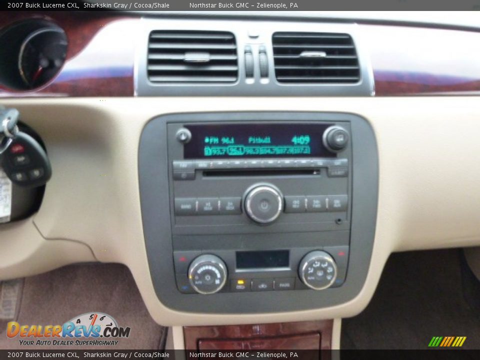 2007 Buick Lucerne CXL Sharkskin Gray / Cocoa/Shale Photo #16
