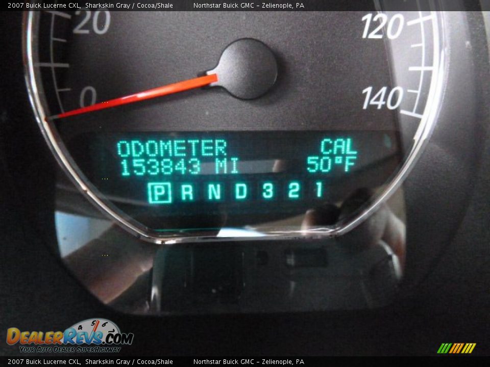 2007 Buick Lucerne CXL Sharkskin Gray / Cocoa/Shale Photo #19