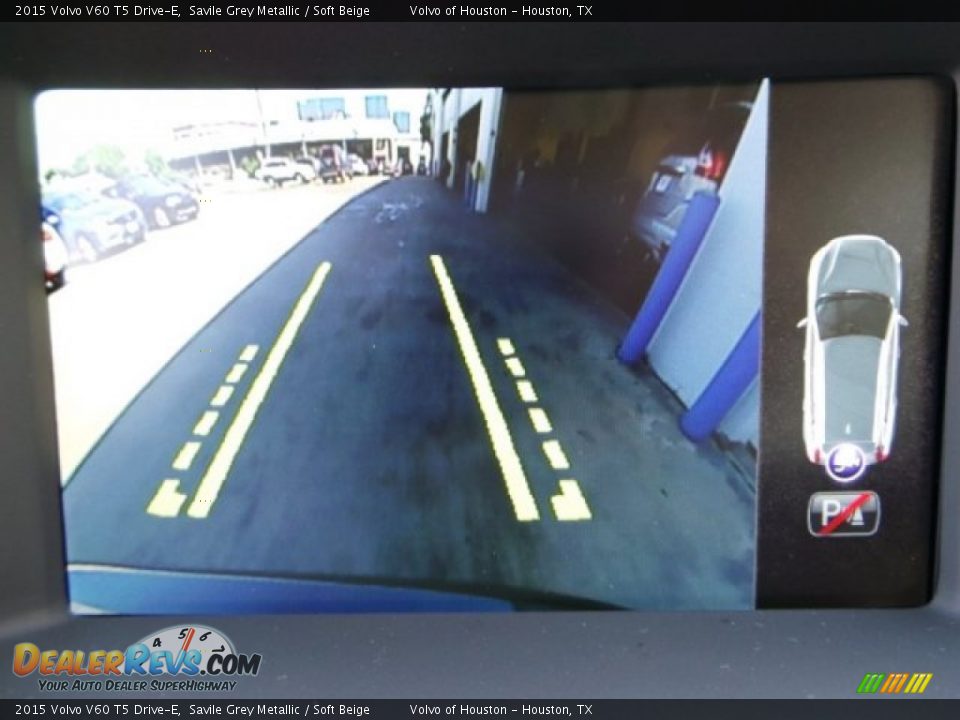 2015 Volvo V60 T5 Drive-E Savile Grey Metallic / Soft Beige Photo #19