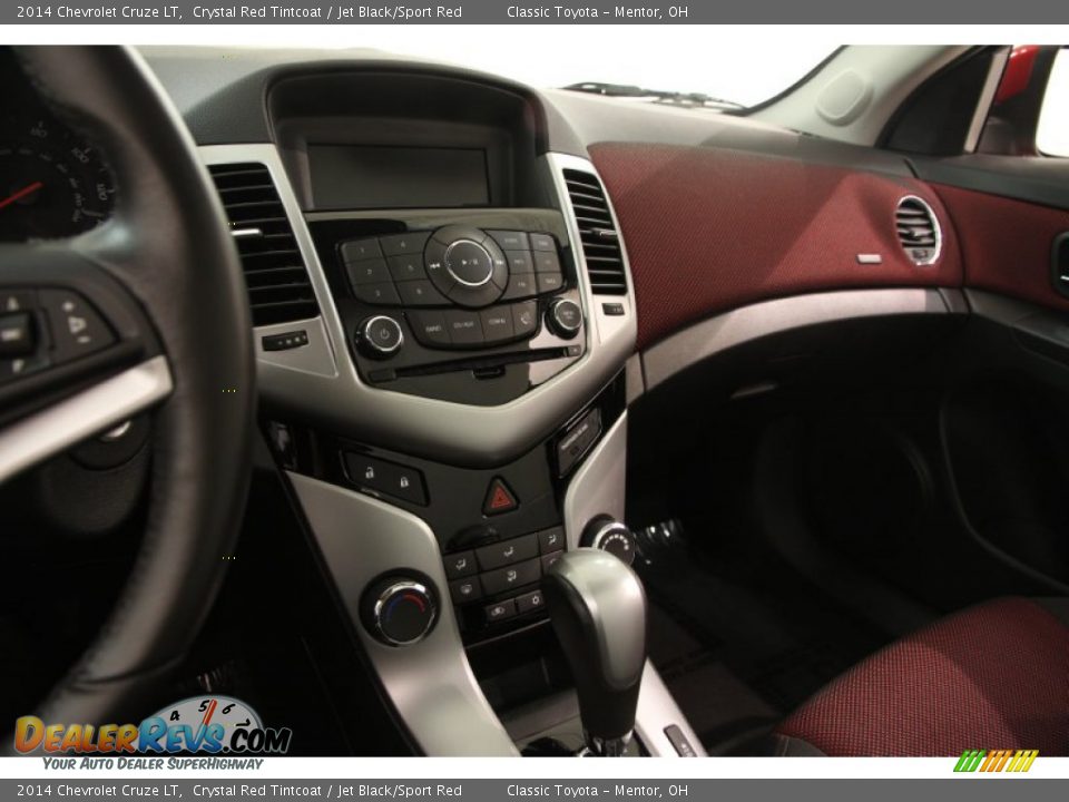 2014 Chevrolet Cruze LT Crystal Red Tintcoat / Jet Black/Sport Red Photo #7