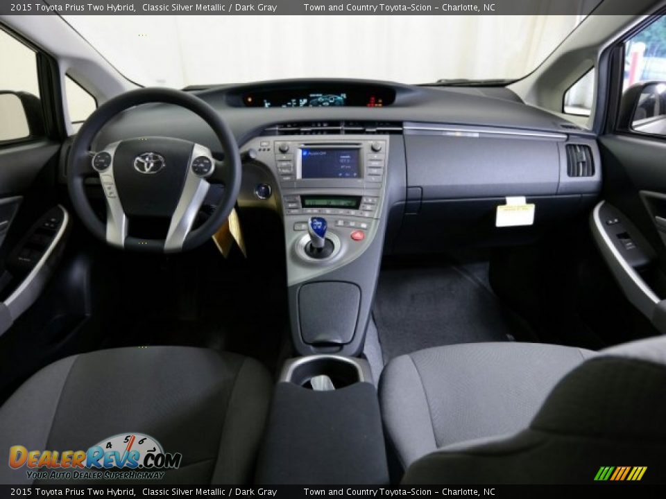 Dashboard of 2015 Toyota Prius Two Hybrid Photo #8