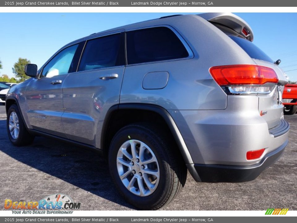 2015 Jeep Grand Cherokee Laredo Billet Silver Metallic / Black Photo #2