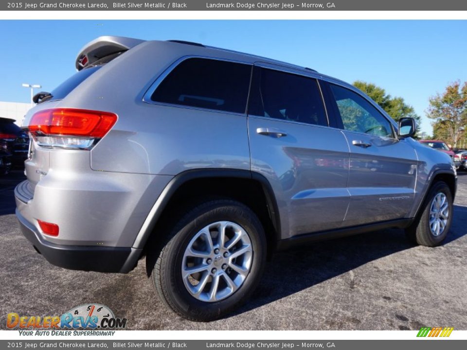 2015 Jeep Grand Cherokee Laredo Billet Silver Metallic / Black Photo #3