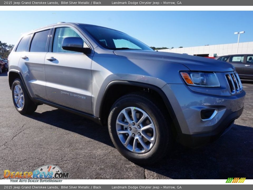 2015 Jeep Grand Cherokee Laredo Billet Silver Metallic / Black Photo #4