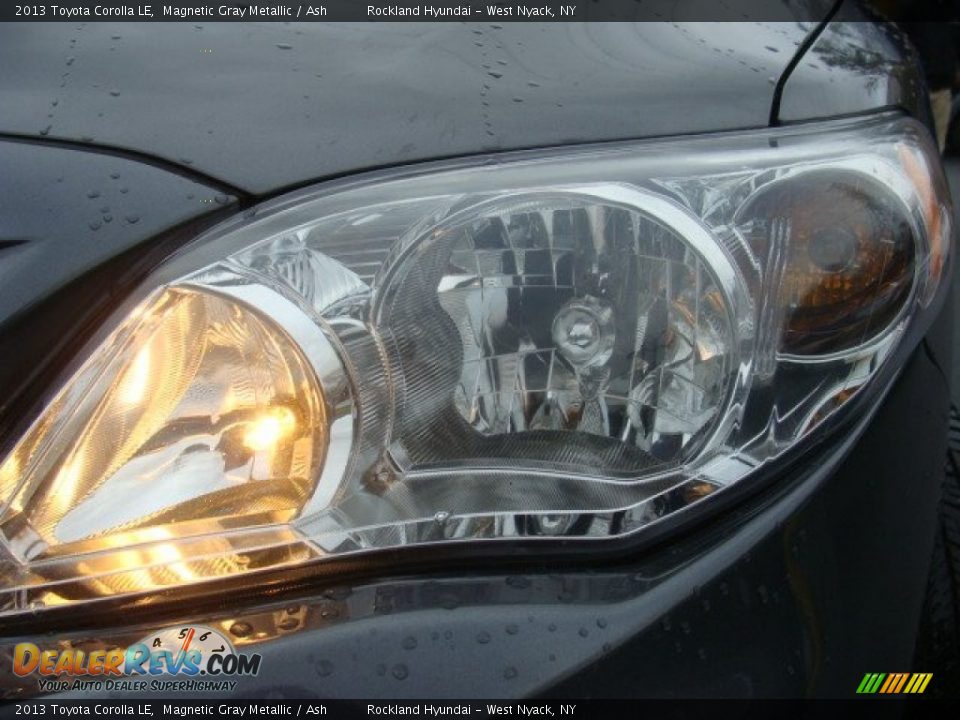 2013 Toyota Corolla LE Magnetic Gray Metallic / Ash Photo #28